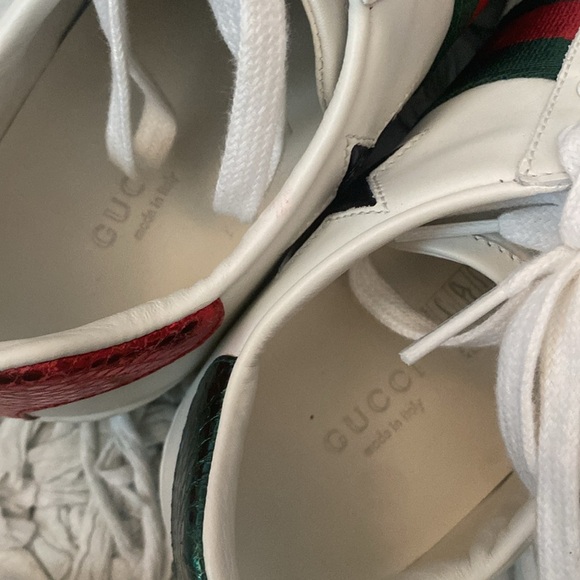 Authentic Gucci Tennis Shoes - Picture 3 of 4